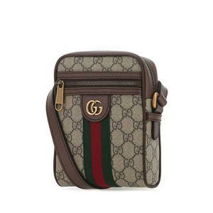 Gucci Men Gg Supreme Fabric Ophidia Shopping Bag